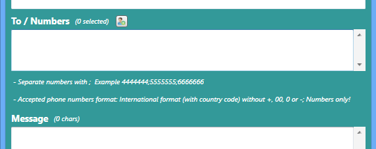 2-Way SMS Messenger screenshot