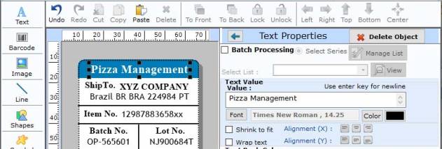2d Barcode Generator Software screenshot
