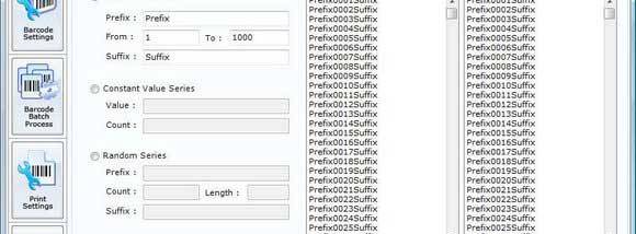 2D Barcode screenshot