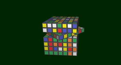 3D Rubik's Screensaver screenshot