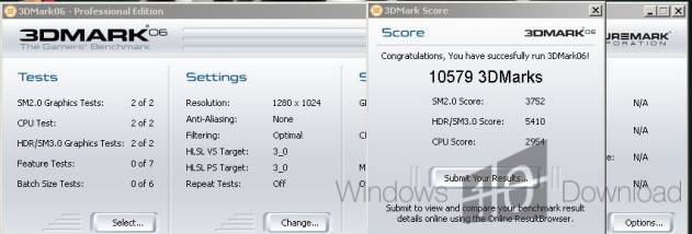 3DMark06 Basic Edition screenshot