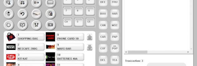 4-Shop SC Point of sale screenshot