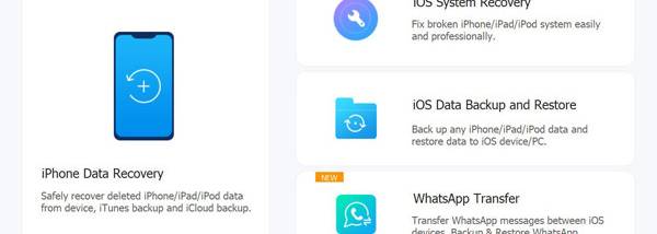 4Easysoft iPhone Data Recovery screenshot