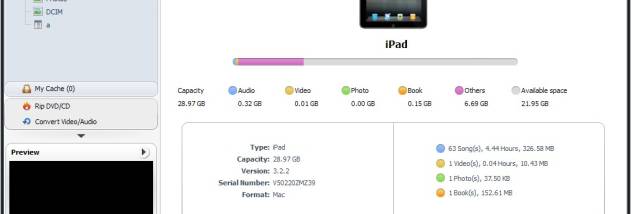 4Media iPad Max screenshot
