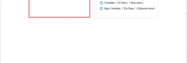 4n6 Data Wipe Software screenshot