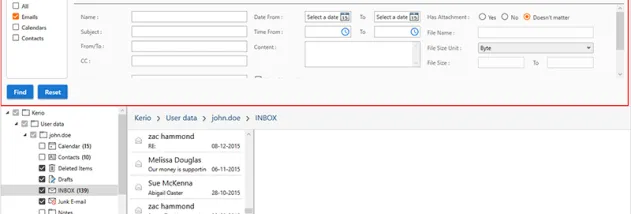 4n6 Kerio Converter Tool screenshot