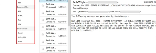 4n6 MBOX Forensics Wizard screenshot