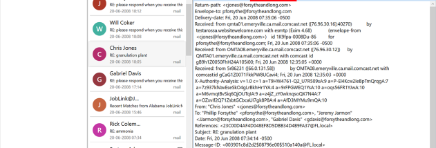 4n6 MSG Forensics Wizard screenshot