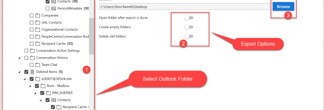 4n6 Outlook Attachment Extractor screenshot