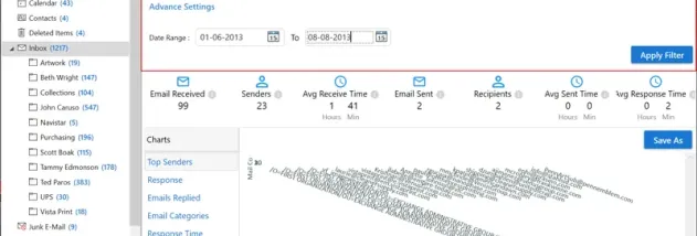 4n6 PST Reporter screenshot