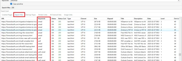 4n6 Spyder screenshot