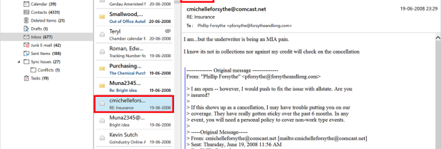 4n6 Thunderbird Forensics Wizard screenshot