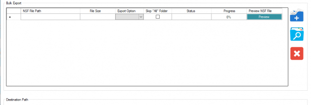 A2Z Migration for NSF to PST screenshot