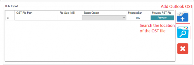 a2zMigrations for OST to PST screenshot