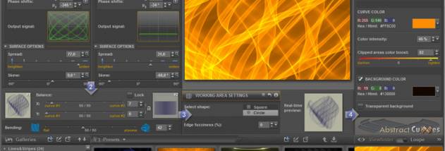 AbstractCurves screenshot