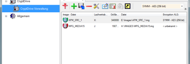 abylon CRYPTDRIVE screenshot