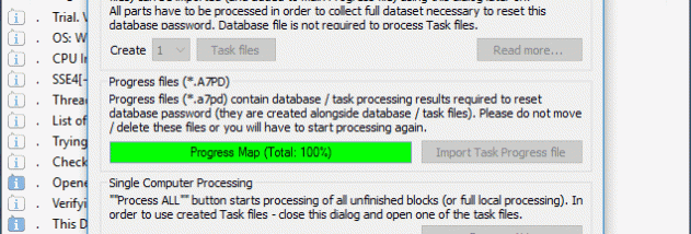 Access 2007 Password screenshot