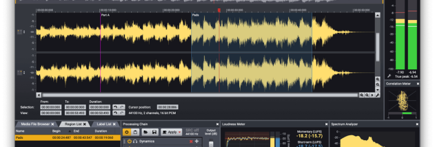Acoustica Standard Edition screenshot