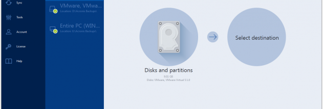 Acronis True Image 2015 for PC screenshot