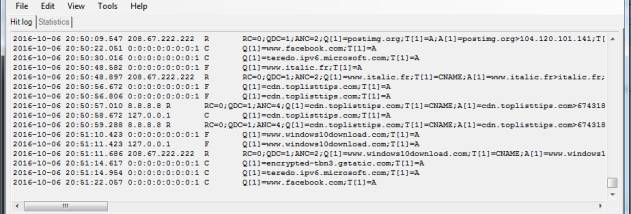 Acrylic DNS Proxy screenshot