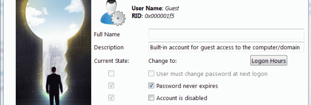 Active Password Changer screenshot