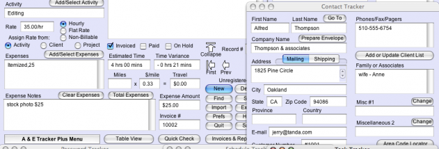 Activity and Expense Tracker Plus screenshot