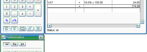 admaDIC Calculator screenshot
