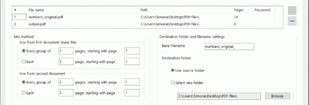 Adolix Split & Merge PDF screenshot