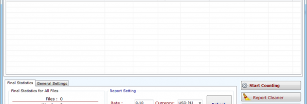 Advance Word Count screenshot
