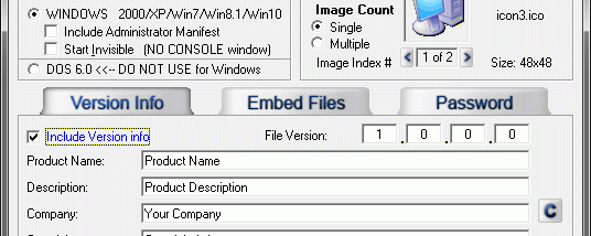 Advanced BAT to EXE Converter screenshot