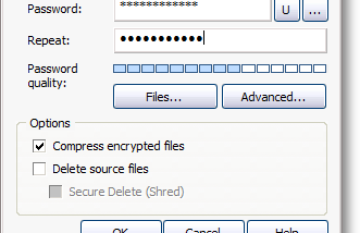 Advanced Encryption Package 2015 Professional screenshot