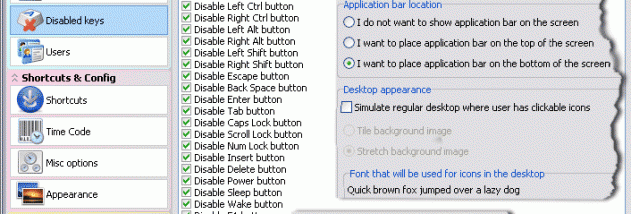 Advanced Internet Kiosk screenshot