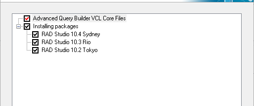 Advanced Query Builder screenshot