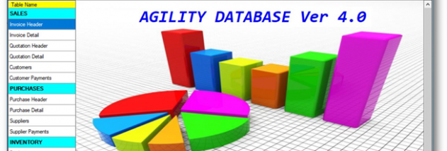 Agility Database screenshot