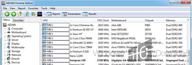 AIDA64 Engineer screenshot