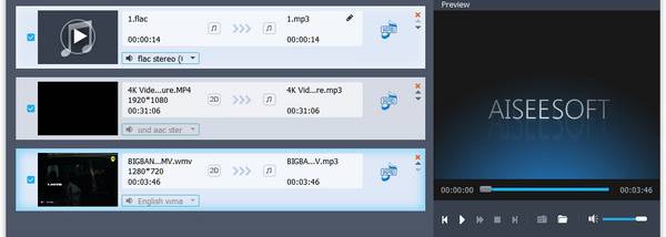 Aiseesoft Audio Converter screenshot