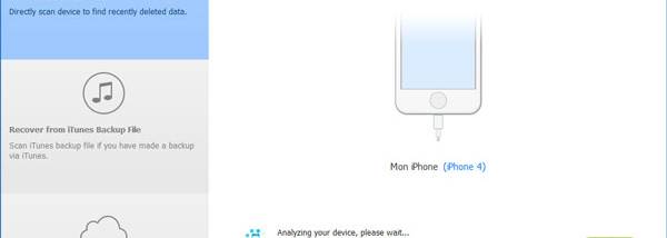 Aiseesoft Free iPhone Data Recovery screenshot