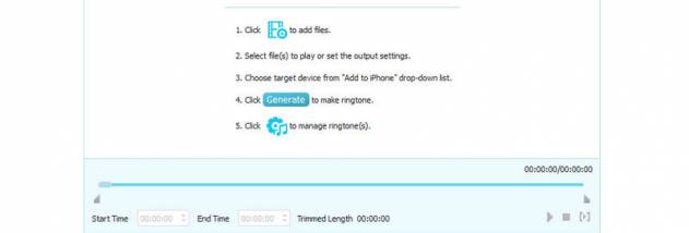 Aiseesoft iPhone Ringtone Maker screenshot