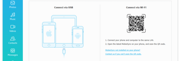 Aiseesoft MobieSync screenshot