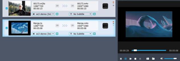 Aiseesoft MXF Converter screenshot