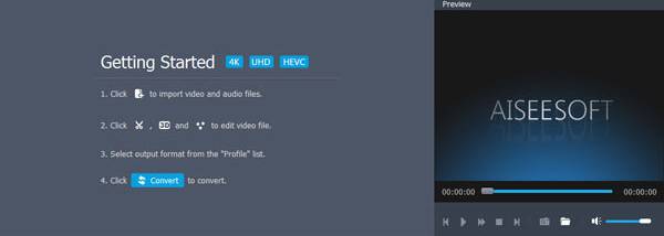 Aiseesoft TRP Converter screenshot