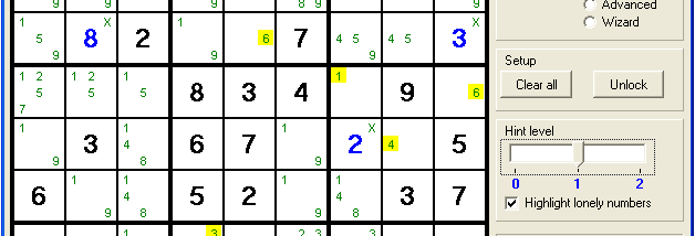Ajt Sudoku screenshot