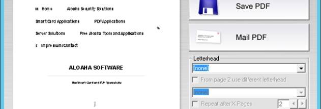 Aloaha PDF Suite Light screenshot