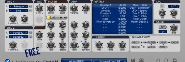 Alpha Free screenshot