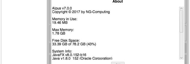 Alpus screenshot