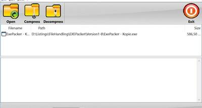 Alternate EXE Packer screenshot