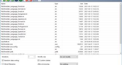 Alternate File Shredder screenshot