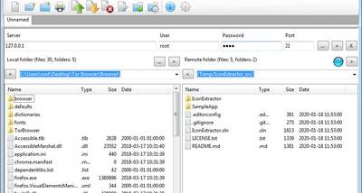 Alternate FTP screenshot