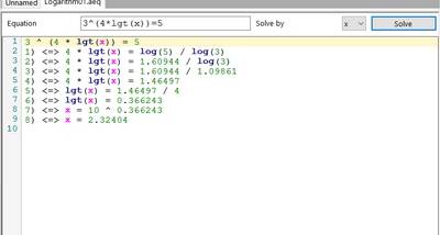 Alternate Math Solver screenshot