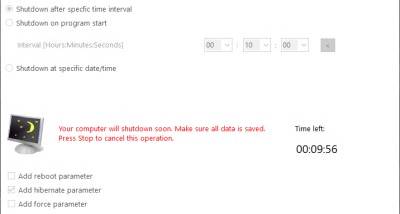 Alternate Shutdown screenshot